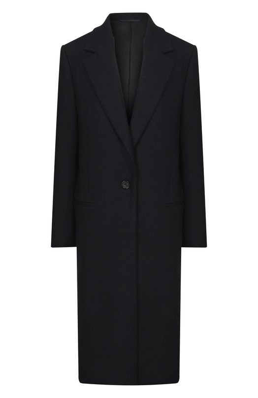 Шерстяное пальто TOTEME 261-WR00198-FB0005 Чёрный 261-WR00198-FB0005