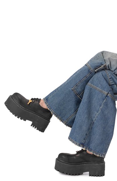 Кожаные дерби strike platform BALENCIAGA, арт. 820930/WCDA3, фото 2