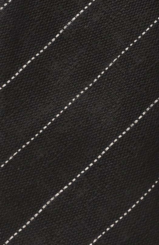 Шелковый галстук Brunello Cucinelli MI8890018 Чёрный  MI8890018 Фото 4