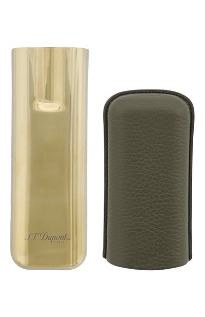 Футляр для сигар S.T. DUPONT хаки цвета по цене 35100 руб., арт. 183269, фото 2 Футляр для сигар S.T. DUPONT, арт. 183269, фото 2