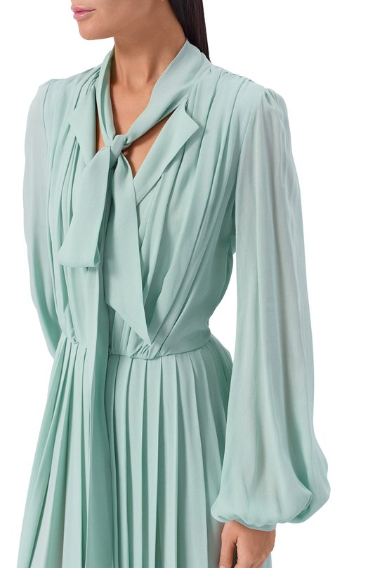 Платье из вискозы Giambattista Valli 25FWSVTE5C25/79SAB Зелёный  25FWSVTE5C25/79SAB Фото 4