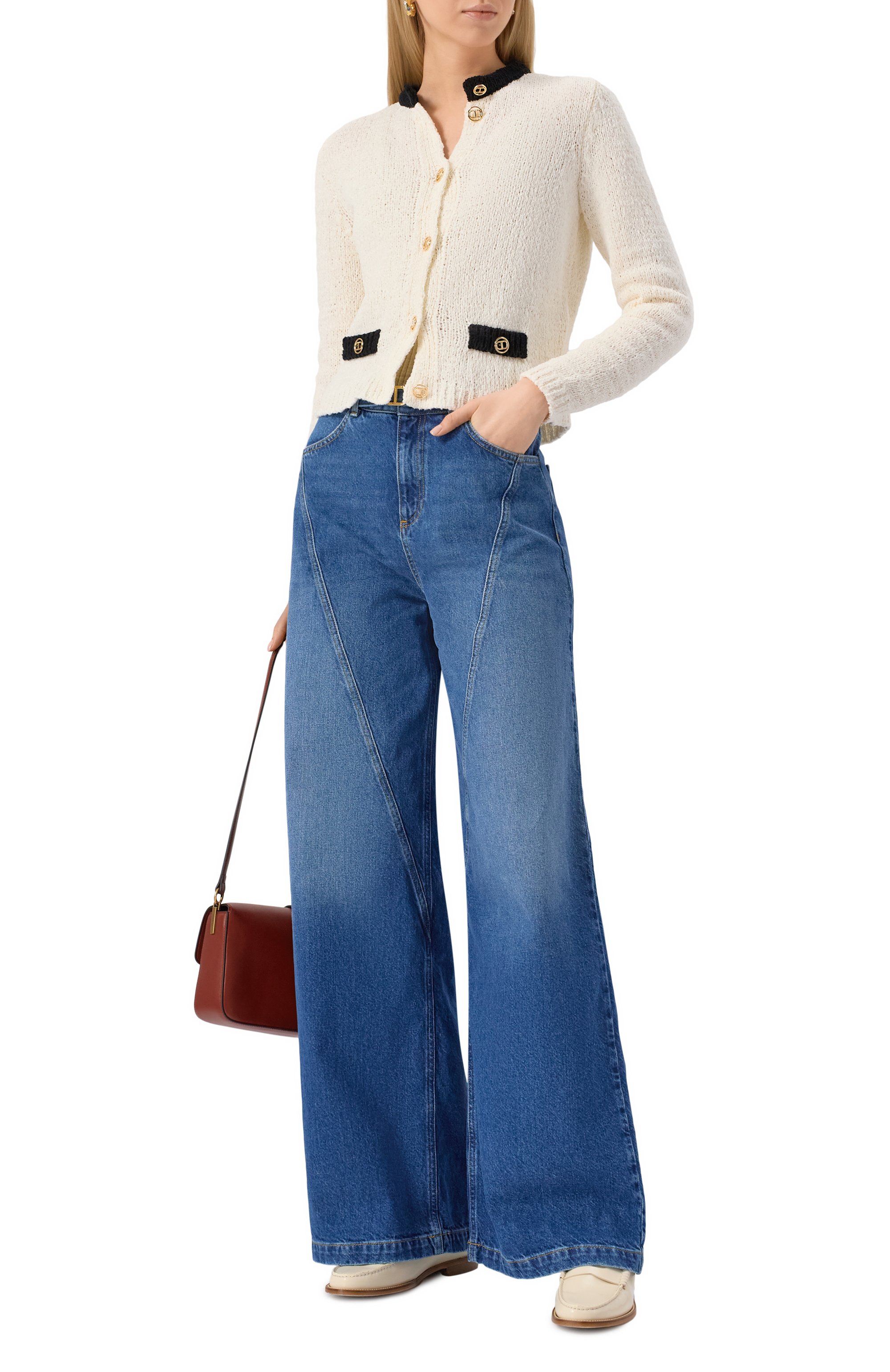 Хлопковый кардиган TWINSET, арт. 251TP3442, фото 2