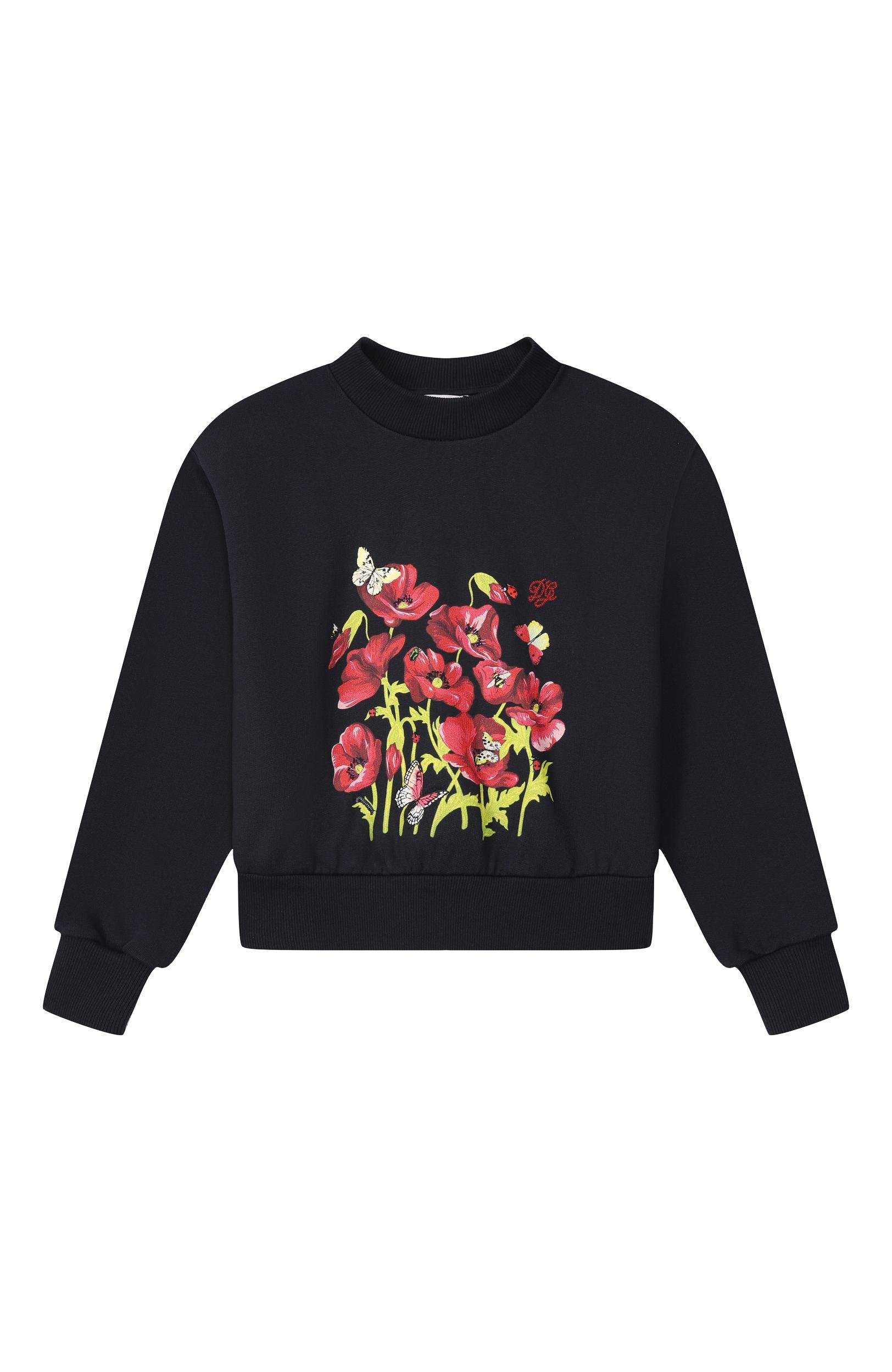 Хлопковый свитшот DOLCE & GABBANA, арт. L5JWDH/G7QK8_001, фото 1