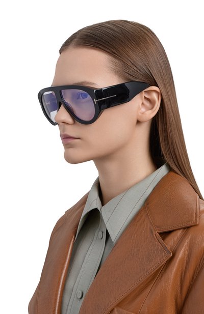 Оправа TOM FORD черного цвета по цене 51450 руб., арт. TF5958-B 001, фото 3 Оправа TOM FORD, арт. TF5958-B 001, фото 3