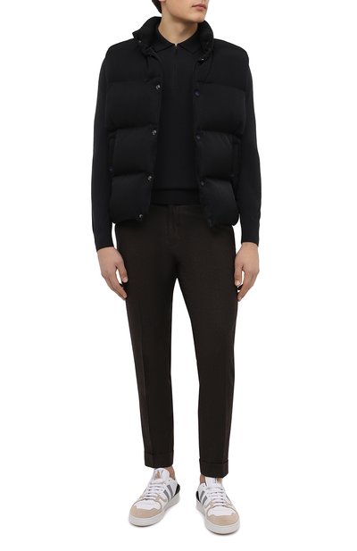 Брюки из шерсти и кашемира KITON, арт. UFPLACK0121A, фото 2