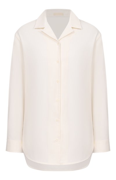 Женская рубашка из хлопка и шерсти 12 STOREEZ, арт. 135305