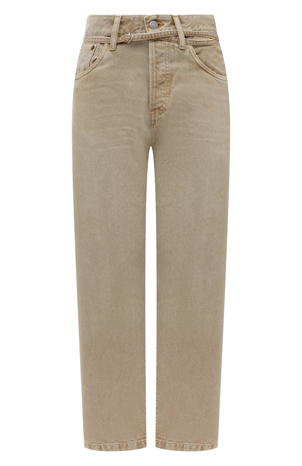 Джинсы ACNE STUDIOS бежевого цвета по цене 27150 руб., арт. C00032/W, фото 1 Джинсы ACNE STUDIOS, арт. C00032/W, фото 1