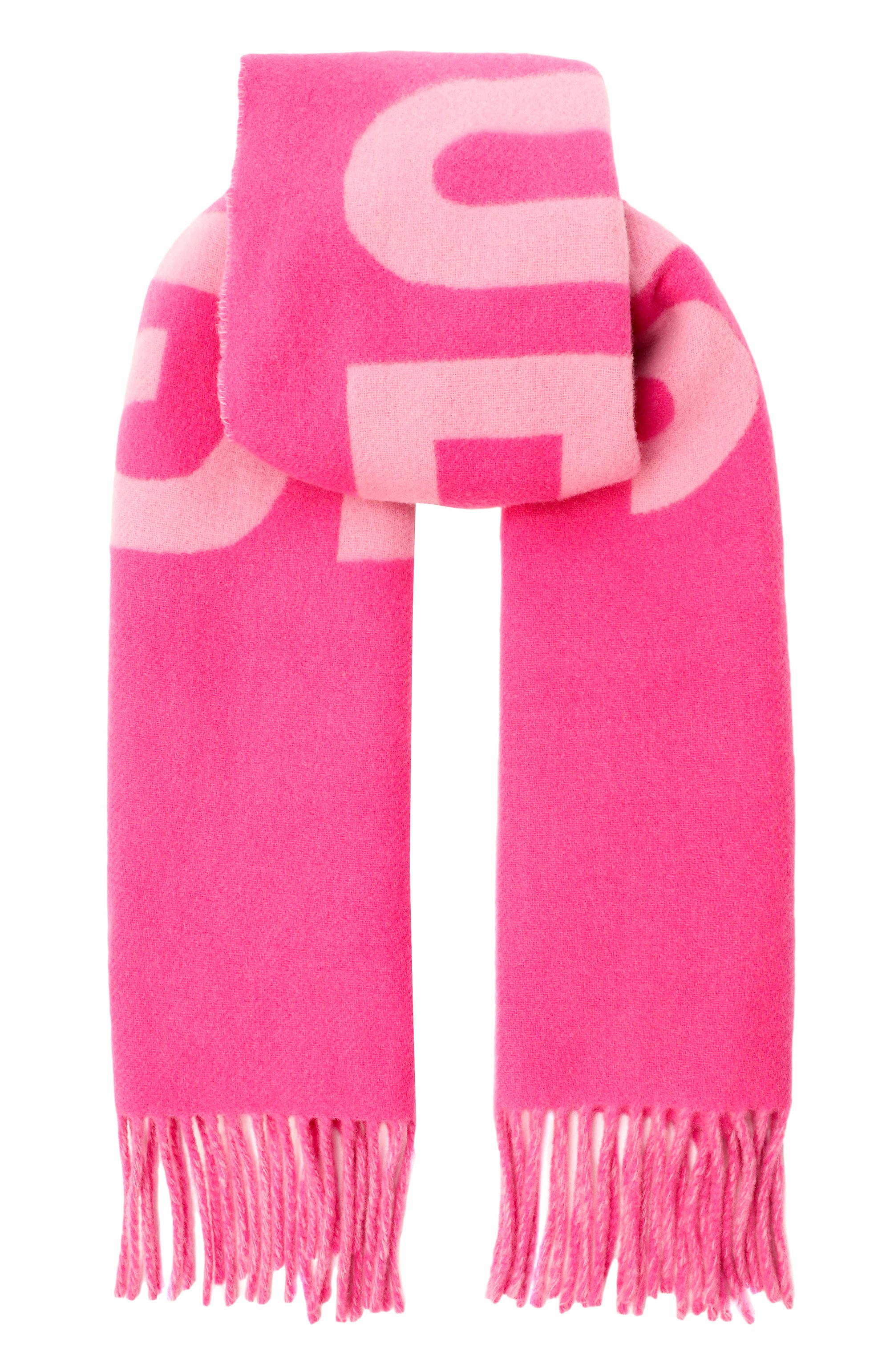 Шерстяной шарф JACQUEMUS, арт. 22HACU00435/A0T4001, фото 1