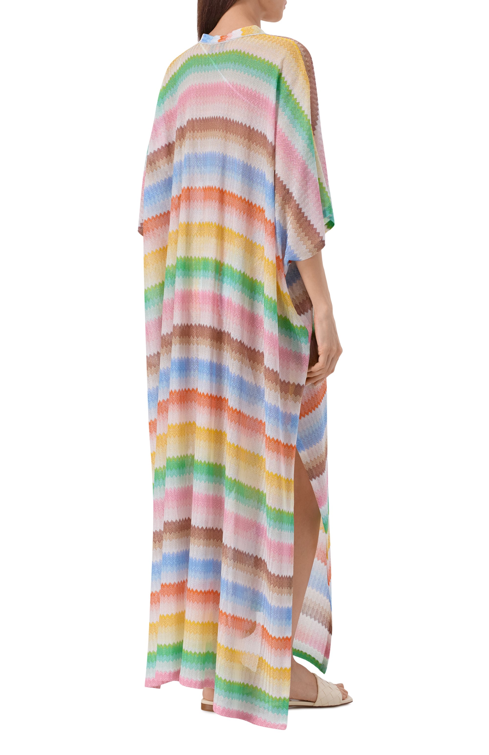 Туника из вискозы MISSONI разноцветного цвета по цене 141500 руб., арт. MS26SQ1T/BR014G, фото 3 Туника из вискозы MISSONI, арт. MS26SQ1T/BR014G, фото 3