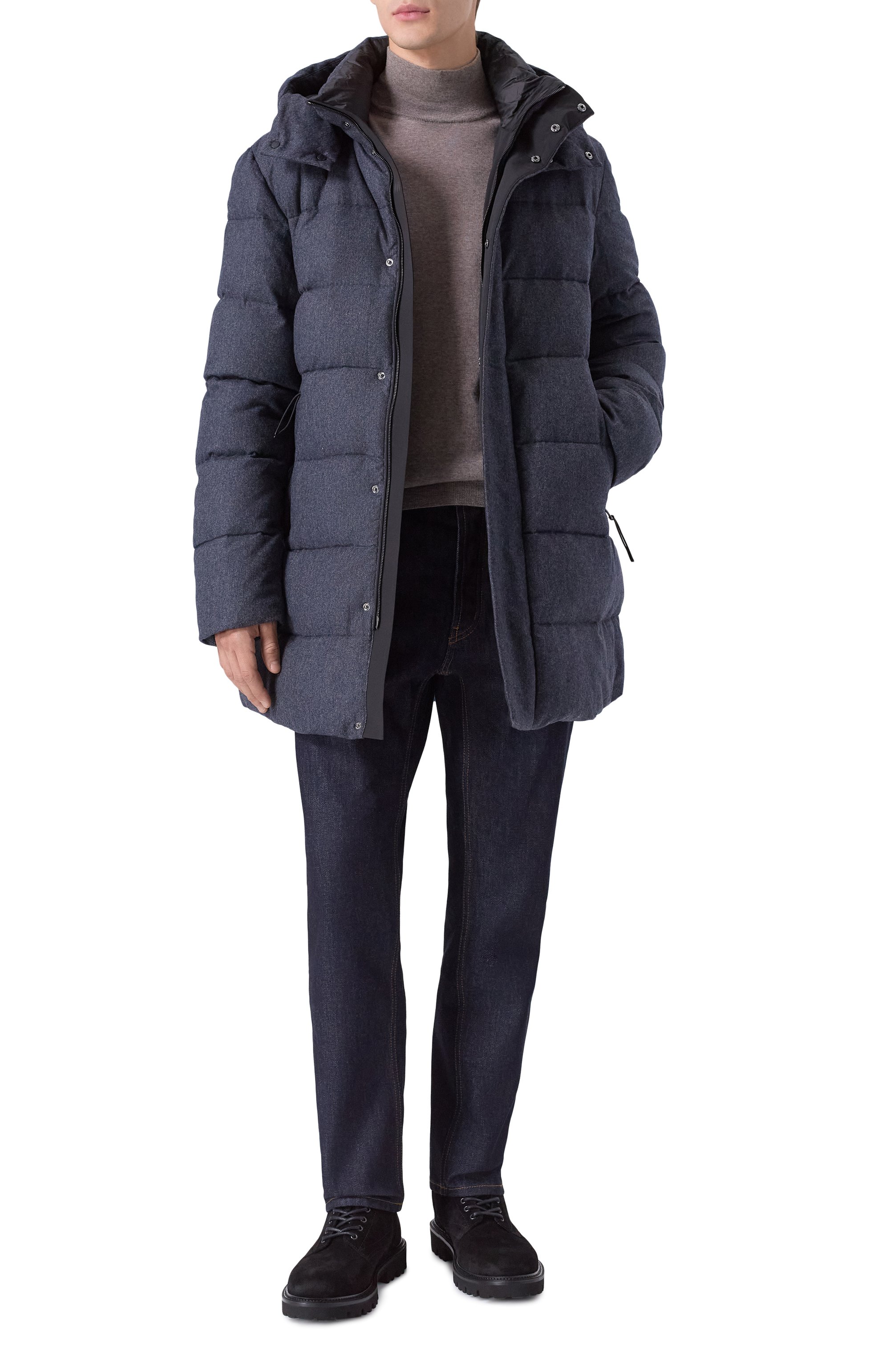 Шерстяной пуховик HETREGO, арт. 8P422/PAW, фото 2