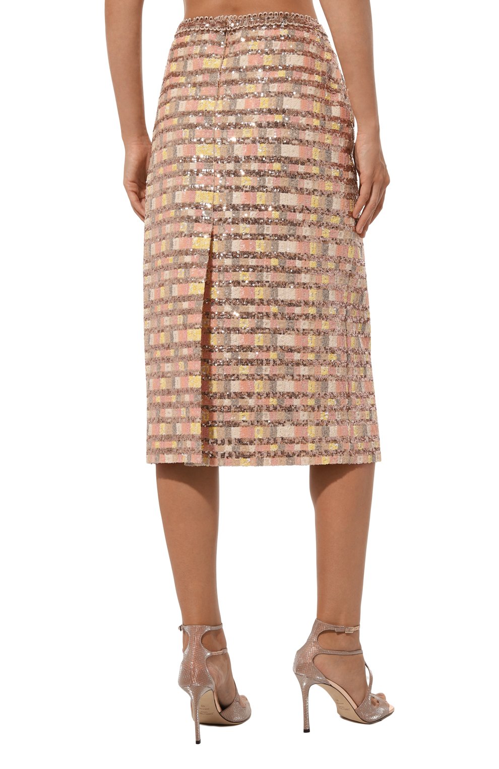 Юбка с отделкой пайетками ELIE SAAB, арт. SK029N, фото 4