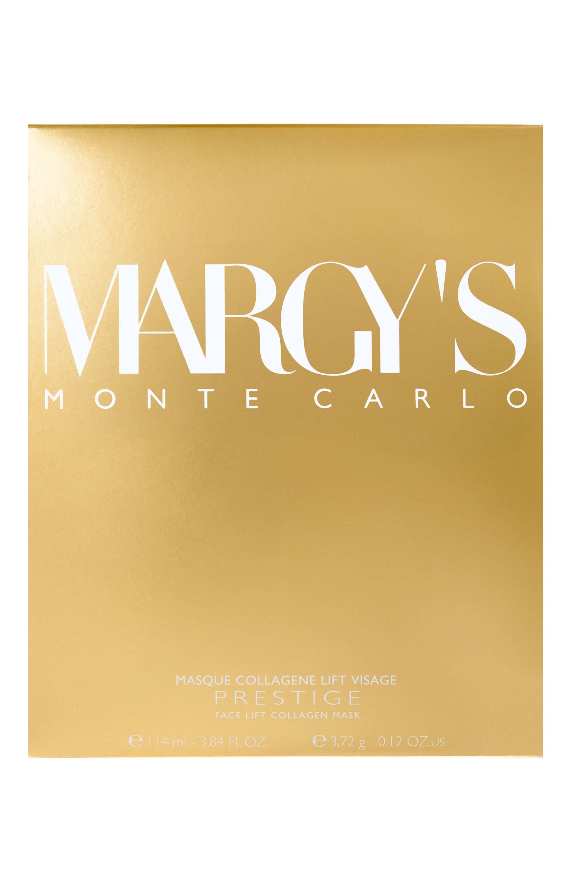 Коллагеновая лифтинг-маска prestige (3шт.) MARGY’S MONTE CARLO, арт. 3760107910103, фото 1