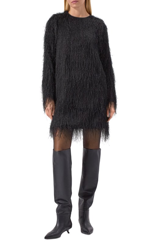 Кожаные сапоги Debby 35 Alevi Milano L26W9002.F.1245997/AMBER R0MA Чёрный  L26W9002.F.1245997/AMBER R0MA Фото 3