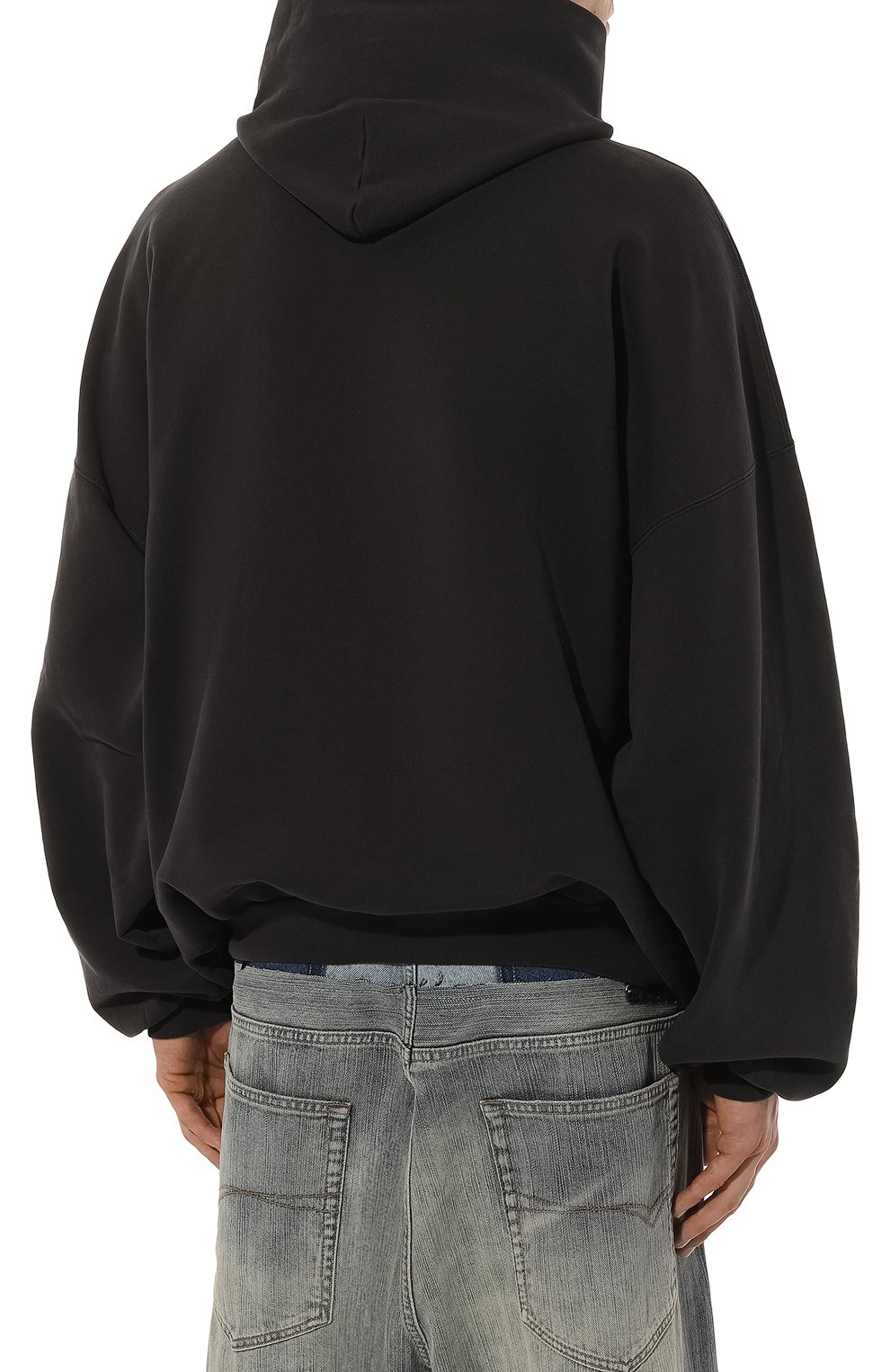 Хлопковое худи BALENCIAGA, арт. 803265/TRVH6, фото 4