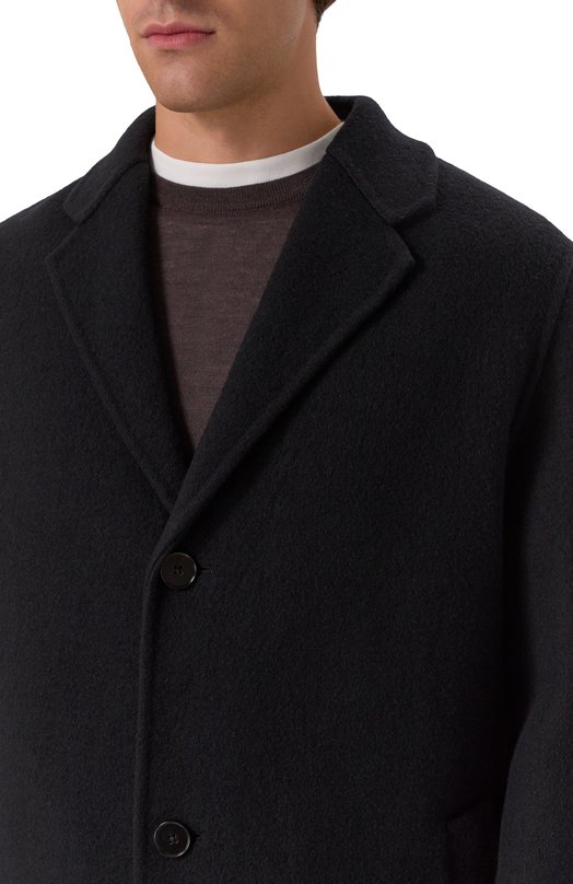 Шерстяное пальто Jil Sander J23AA0001-J40020 Чёрный  J23AA0001-J40020 Фото 5