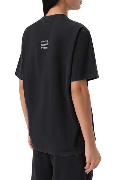 Хлопковая футболка VETEMENTS, арт. MH27TR171B, фото 4