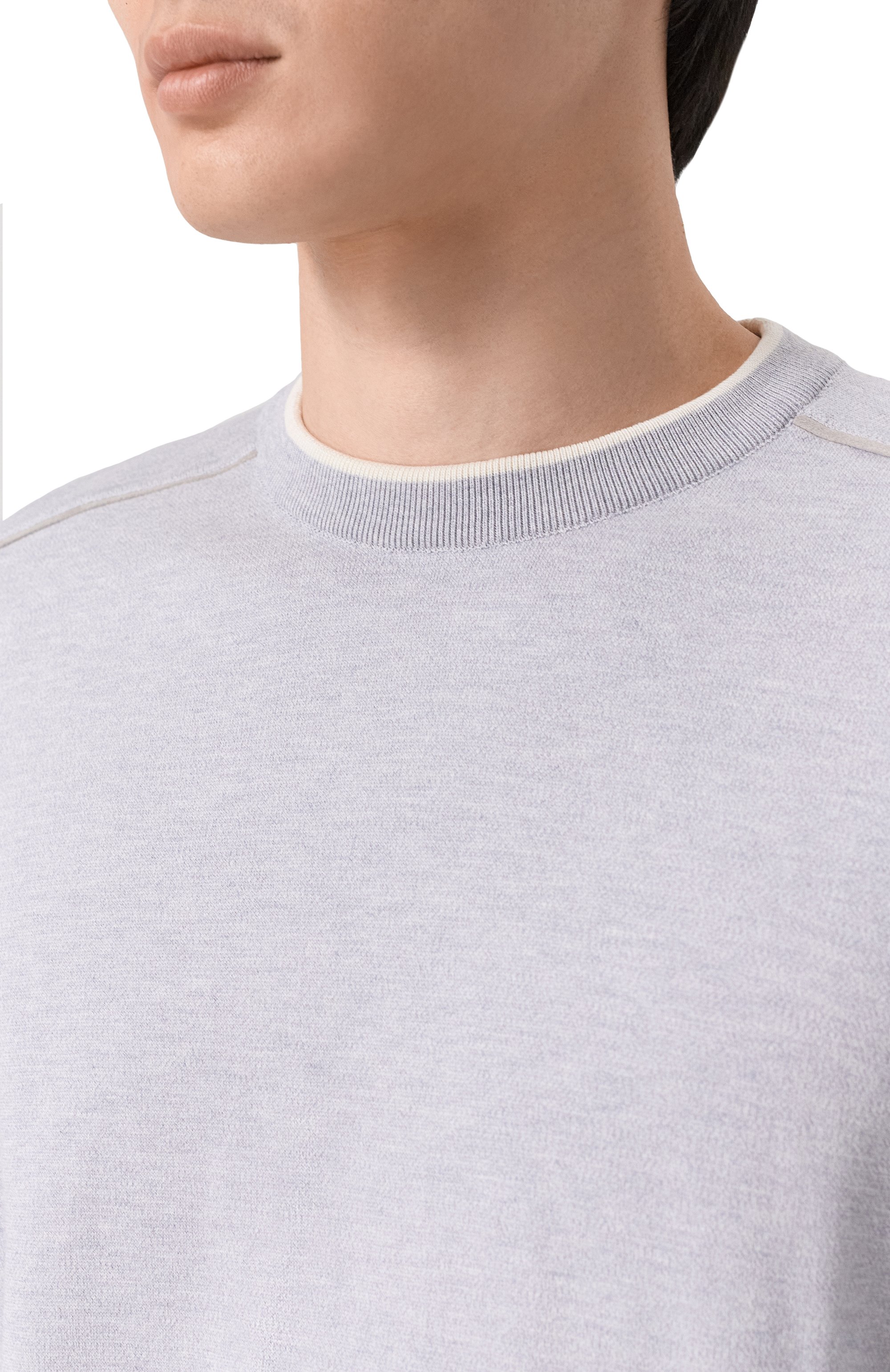 Джемпер из шелка и хлопка PAUL&SHARK, арт. 26411520, фото 5