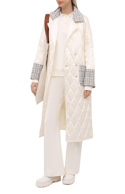 Стеганое пальто SEVEN LAB, арт. CMTW20-BAT tw white, фото 2