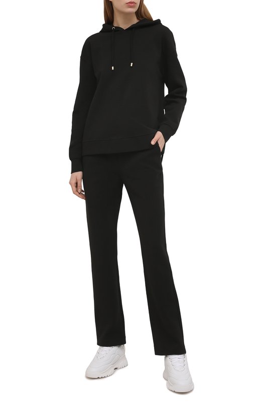 Хлопковые брюки Giorgio Armani 3KAP55/AJZGZ Чёрный  3KAP55/AJZGZ Фото 2
