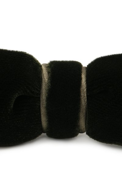 Ободок для волос ALEXANDRE DE PARIS темно-зеленого цвета по цене 21460 руб., арт. THB-17505-10 K, фото 3 Ободок для волос ALEXANDRE DE PARIS, арт. THB-17505-10 K, фото 3
