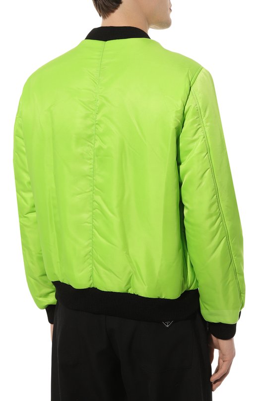 Утепленный бомбер MIRA Зелёный, фото 4