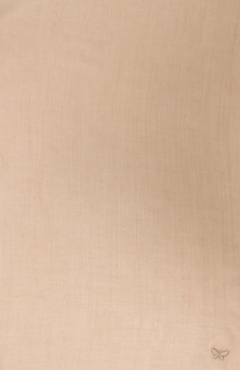 Женская палантин из вискозы и кашемира WEEKEND MAX MARA бежевого цвета, арт. KIRSCH | Фото 4 (Нос: Не проставлено; Материал: Текстиль)