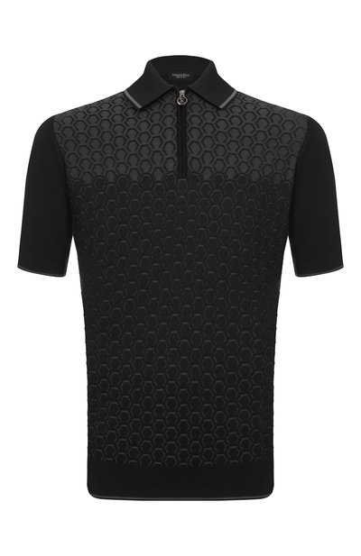 Мужская поло из шелка и хлопка STEFANO RICCI, арт. K818109P31/F26175