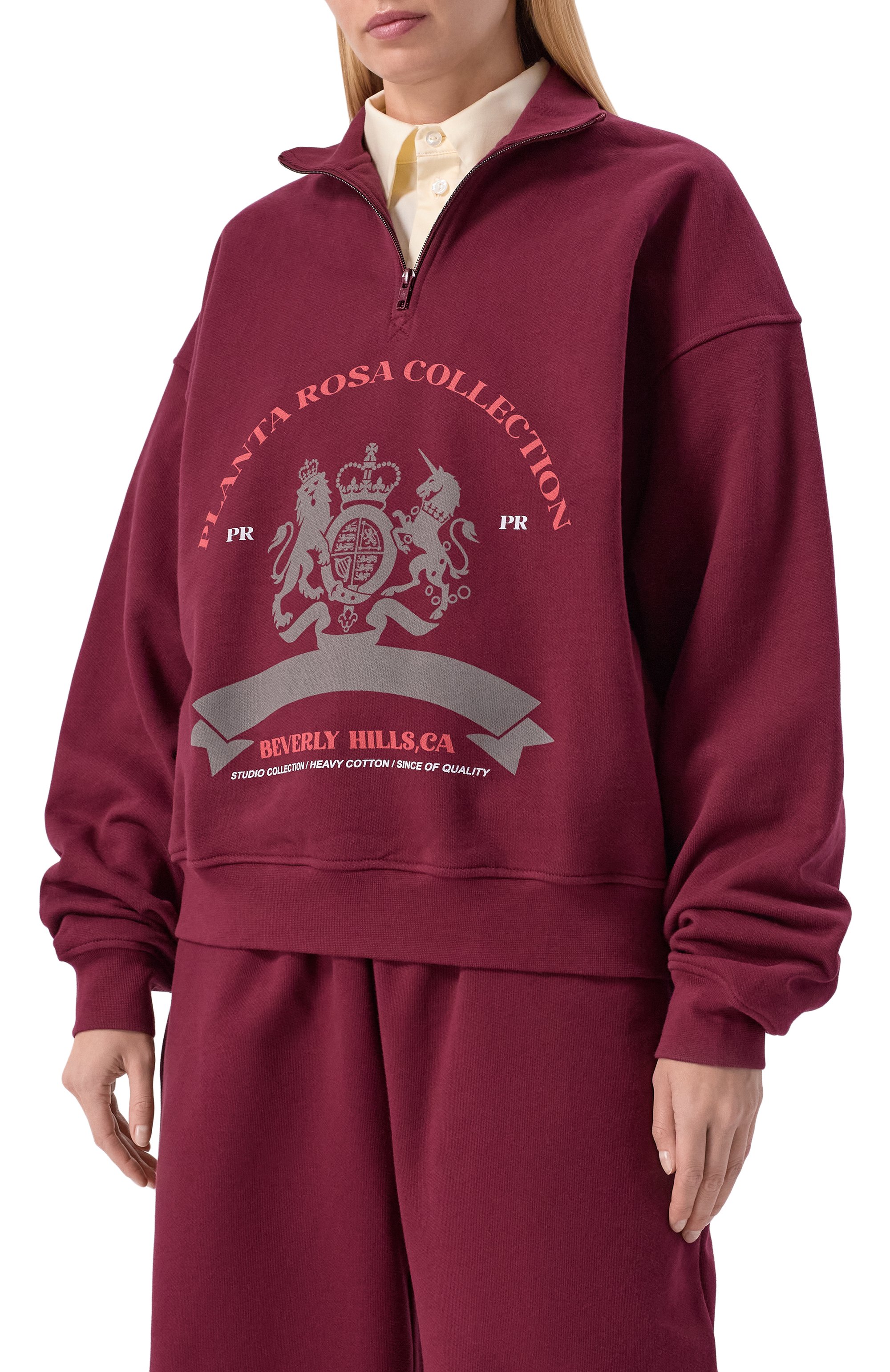 Хлопковый свитшот PLANTA ROSA, арт. PR/A1/VINTAGE/470, фото 6