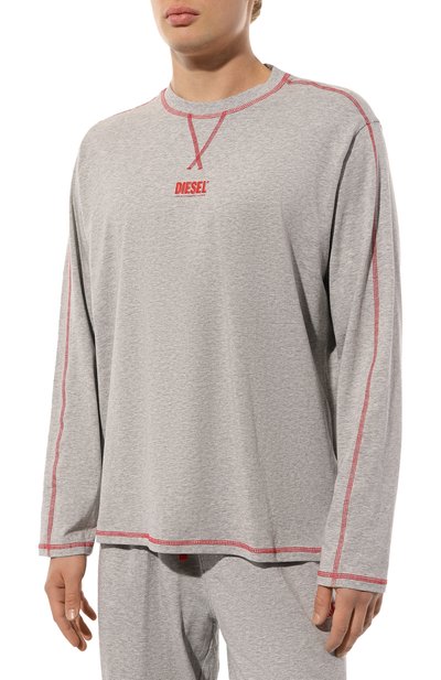 Хлопковая пижама DIESEL, арт. A09636/0QGAJ, фото 3