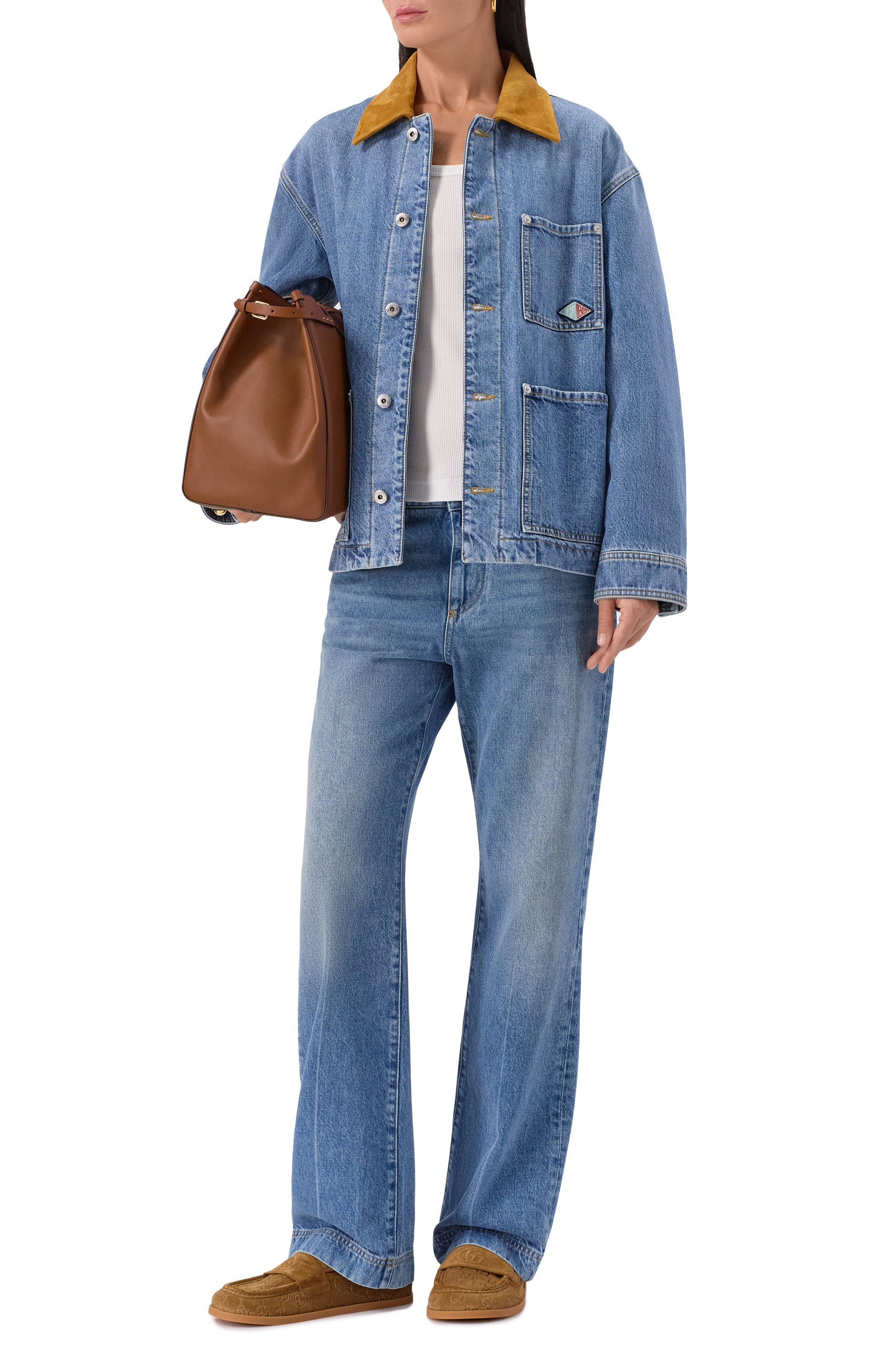 Замшевые сабо GUCCI, арт. 817468/AADWB, фото 3