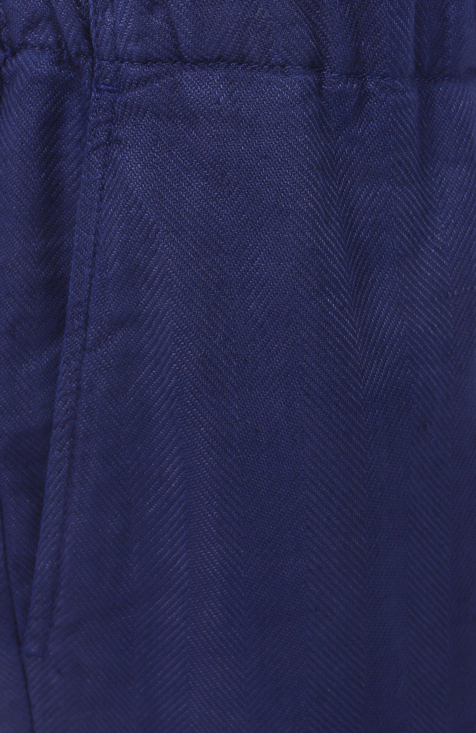 Брюки изо льна и хлопка KITON, арт. UPR003LK0636F02, фото 6