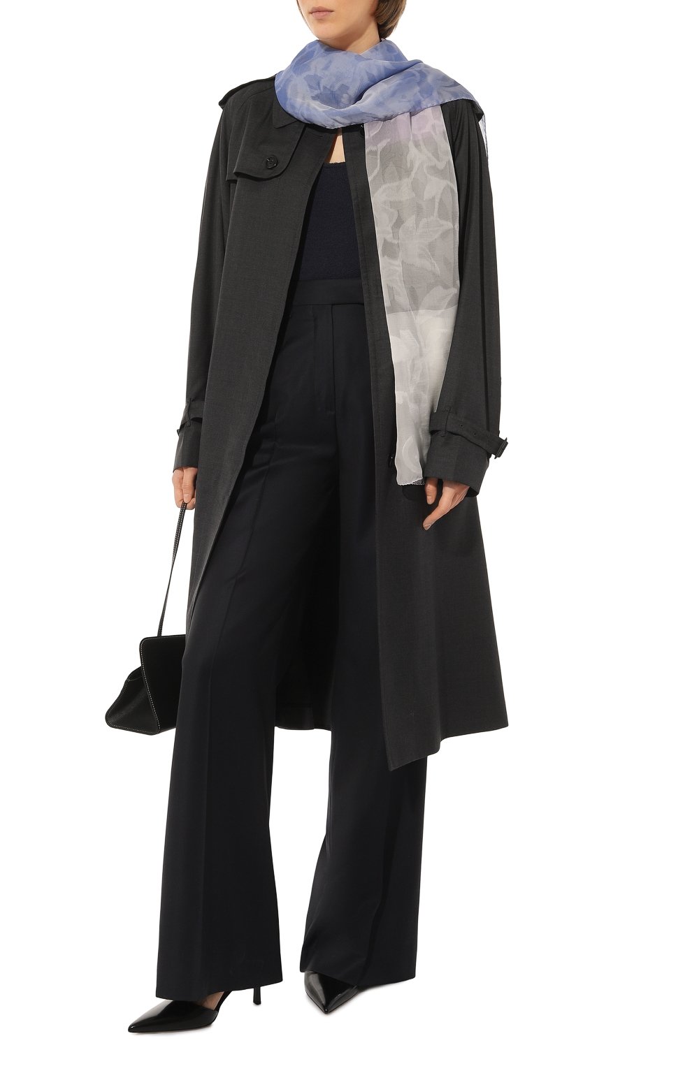 Шелковый шарф GIORGIO ARMANI, арт. 795217/3R129, фото 3