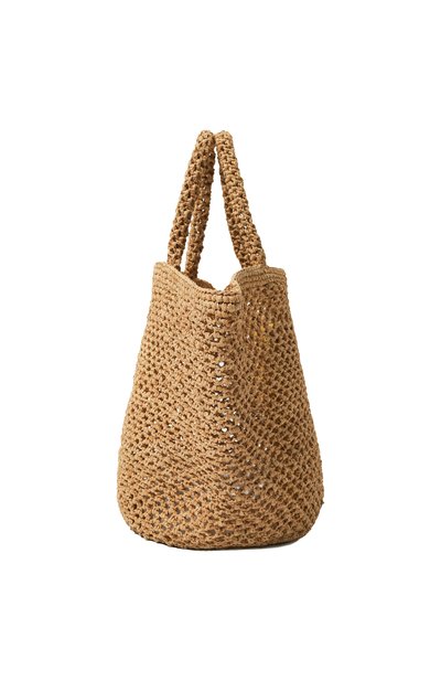 Сумка SANS-ARCIDET темно-бежевого цвета по цене 21550 руб., арт. KAPITY LACY-K/M, фото 4 Сумка SANS-ARCIDET, арт. KAPITY LACY-K/M, фото 4