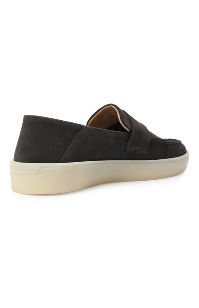 Замшевые лоферы randal BOSS, арт. 50557699, фото 4