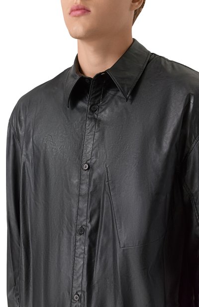 Рубашка из экокожи attachment x vein ATTACHMENT, арт. VS51-315, фото 5