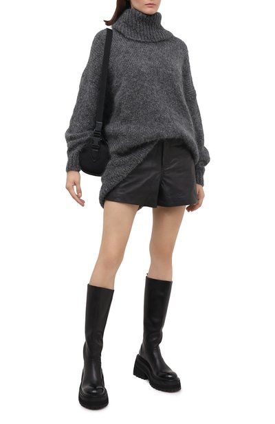 Кожаные шорты RAG AND BONE, арт. WCW20F9000LE00, фото 2