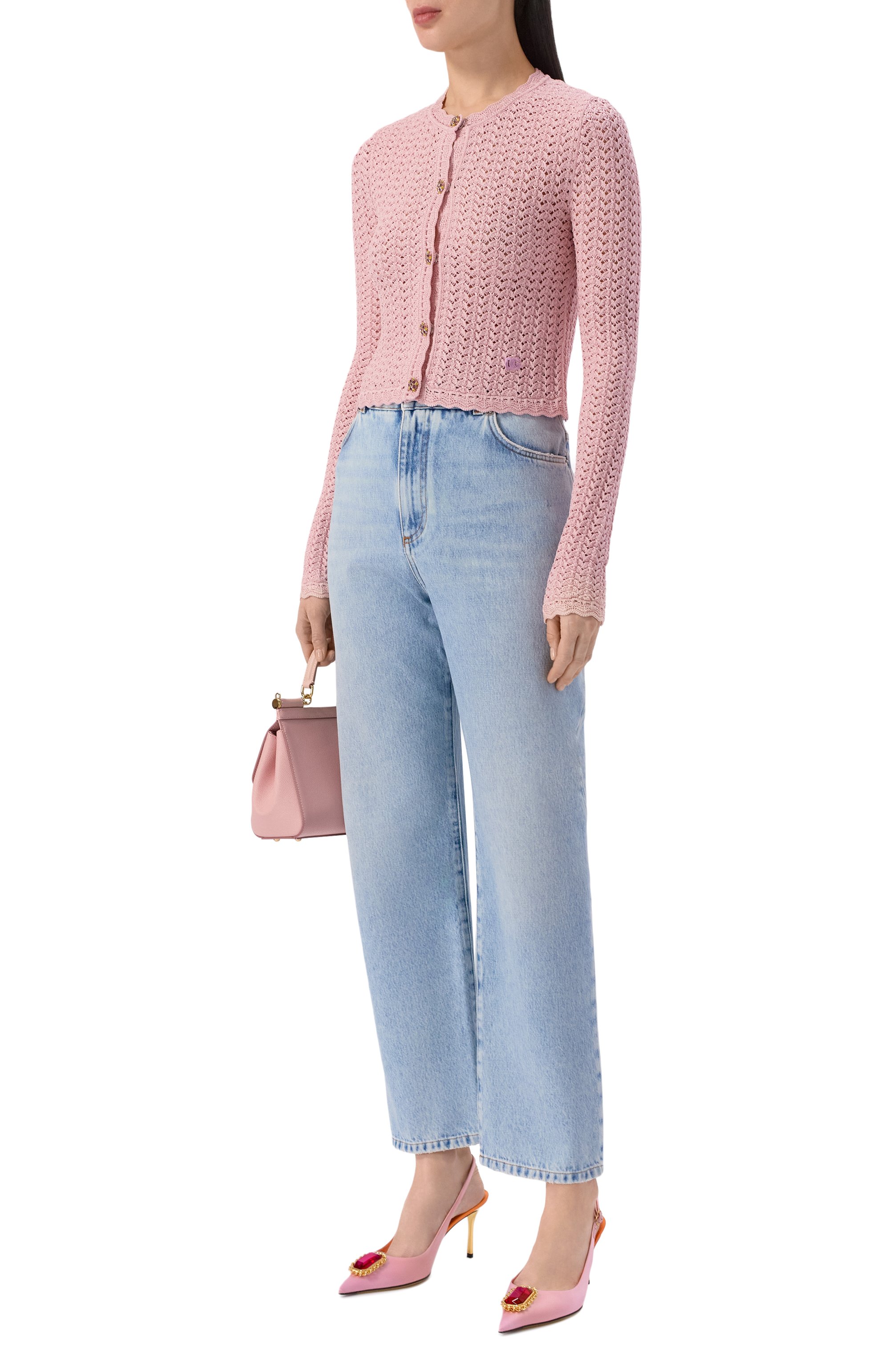 Кардиган из вискозы DOLCE & GABBANA, арт. FXVC9Z/JGMG7, фото 2