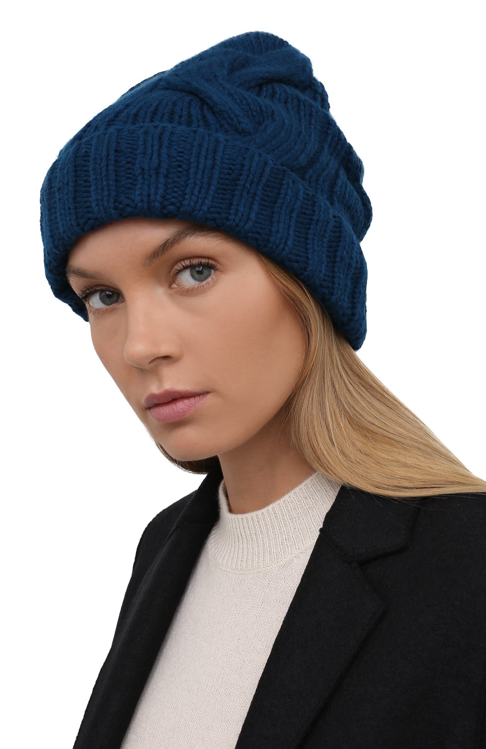 Кашемировая шапка courchevel LORO PIANA, арт. FAI5490, фото 2