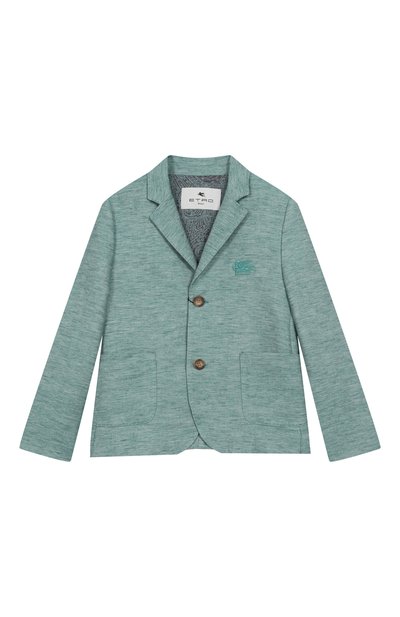 Пиджак изо льна и хлопка ETRO, арт. GW2P64