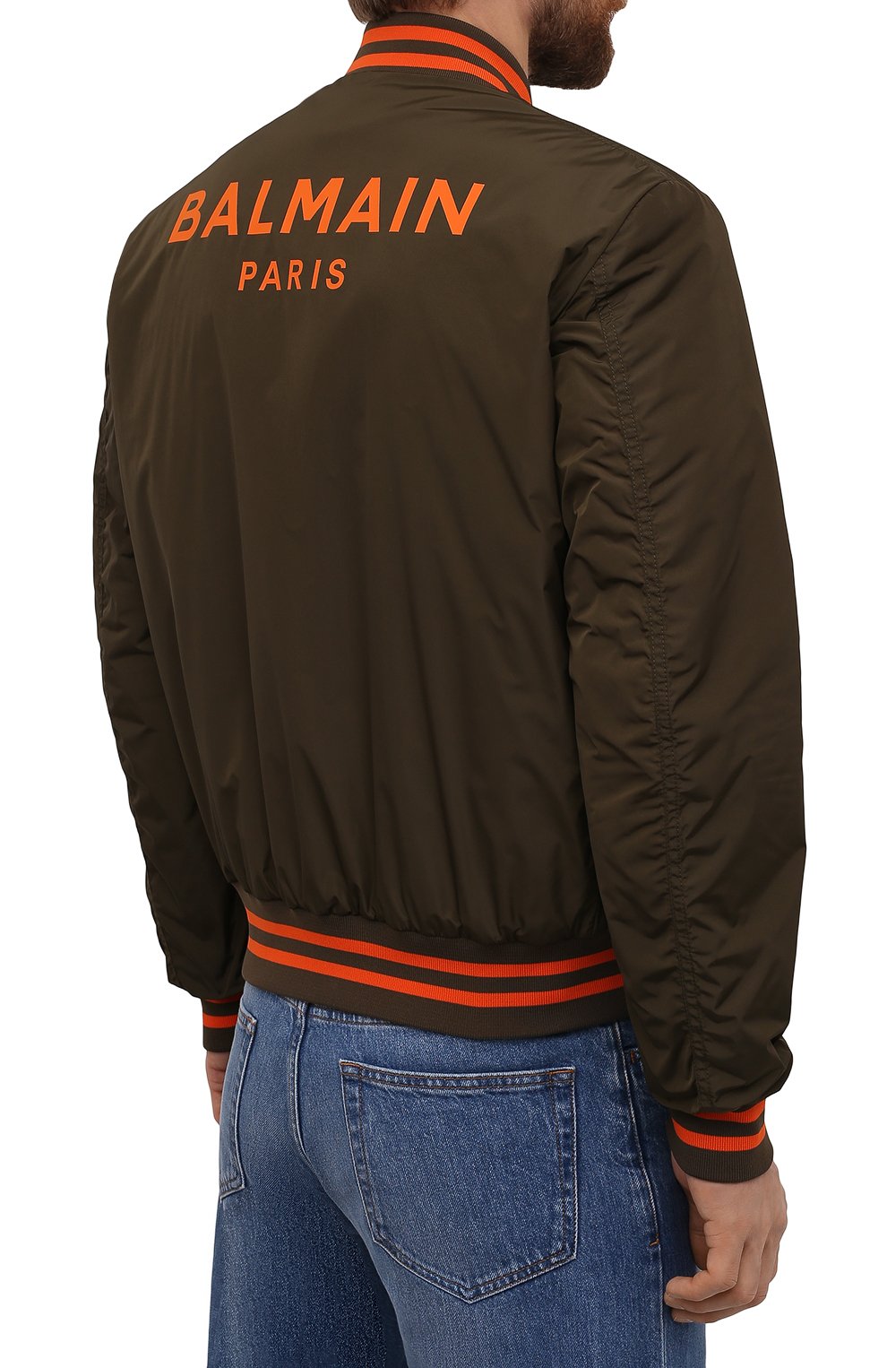 Утепленный бомбер BALMAIN, арт. WH0TF002/140X, фото 4
