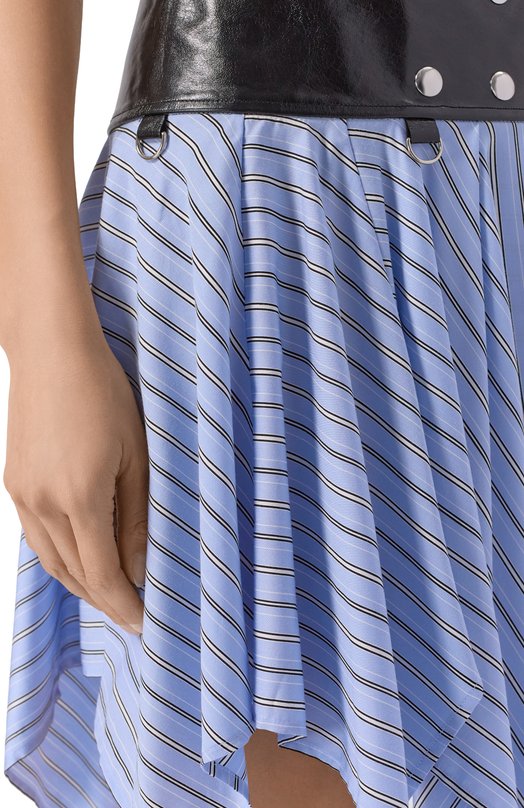 Юбка из вискозы Iro WM31UMBY Голубой  WM31UMBY Фото 5