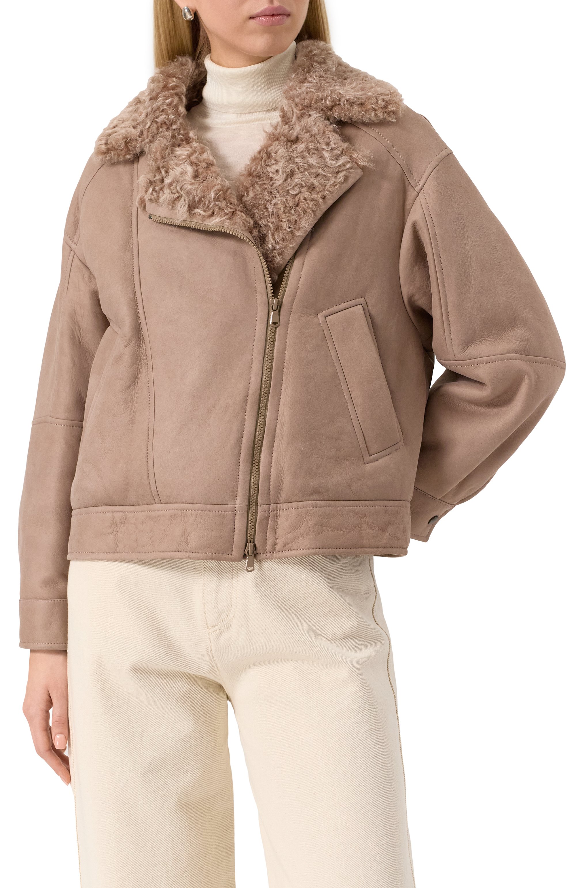 Дубленка из овчины BRUNELLO CUCINELLI, арт. MPMCY7994, фото 3