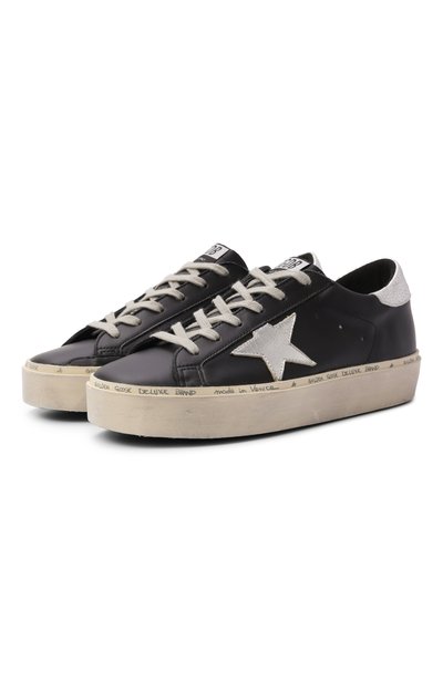 Женские кожаные кеды superstar GOLDEN GOOSE DELUXE BRAND, арт. GWF00118.F000328