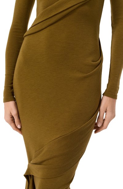 Шерстяное платье MUGLER, арт. 26F1R018721038, фото 4