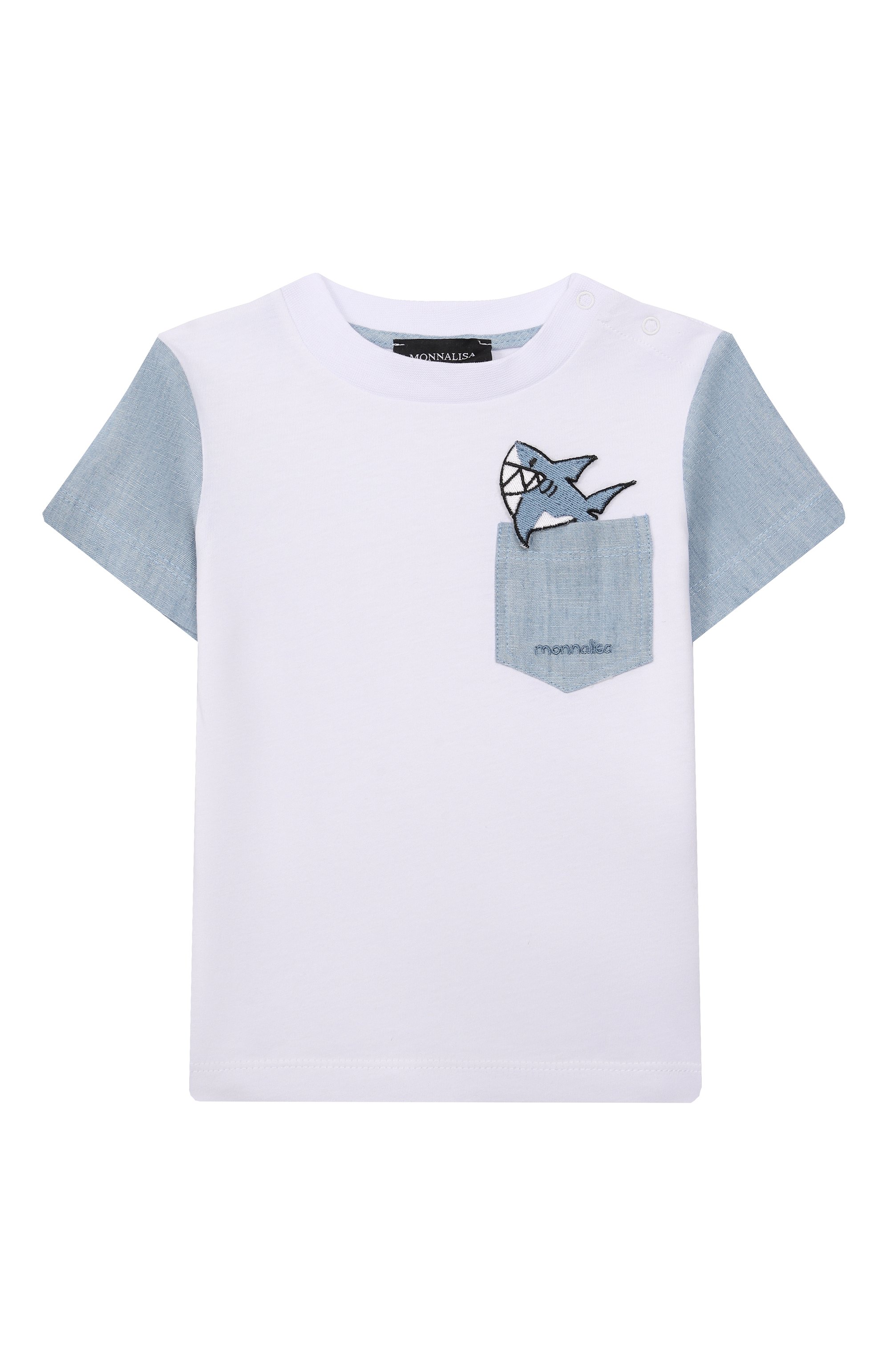 Комплект из футболки и шорт MONNALISA, арт. 28E508, фото 2