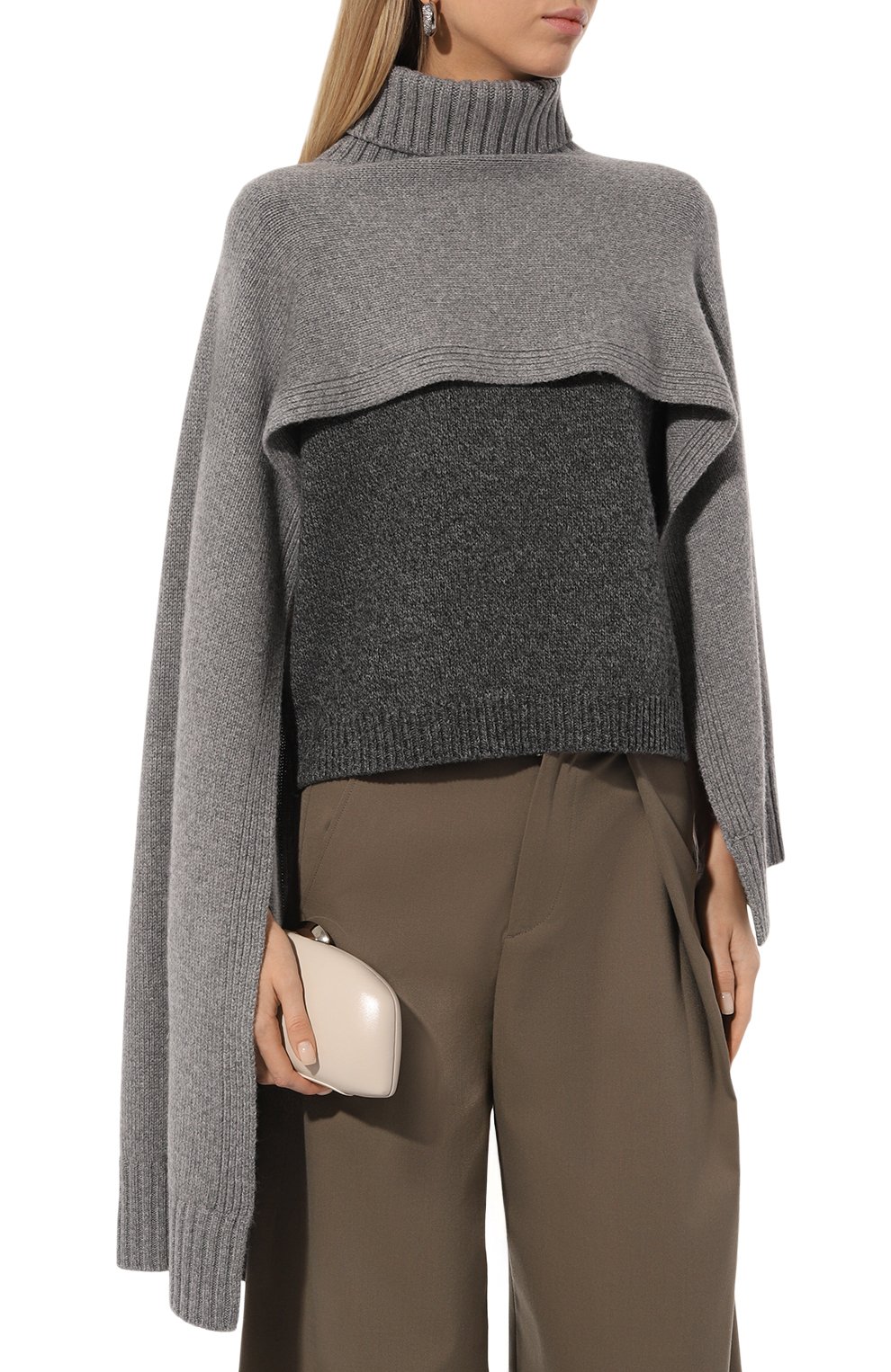 Кашемировая манишка JIL SANDER, арт. J02TE0002-J13203, фото 3