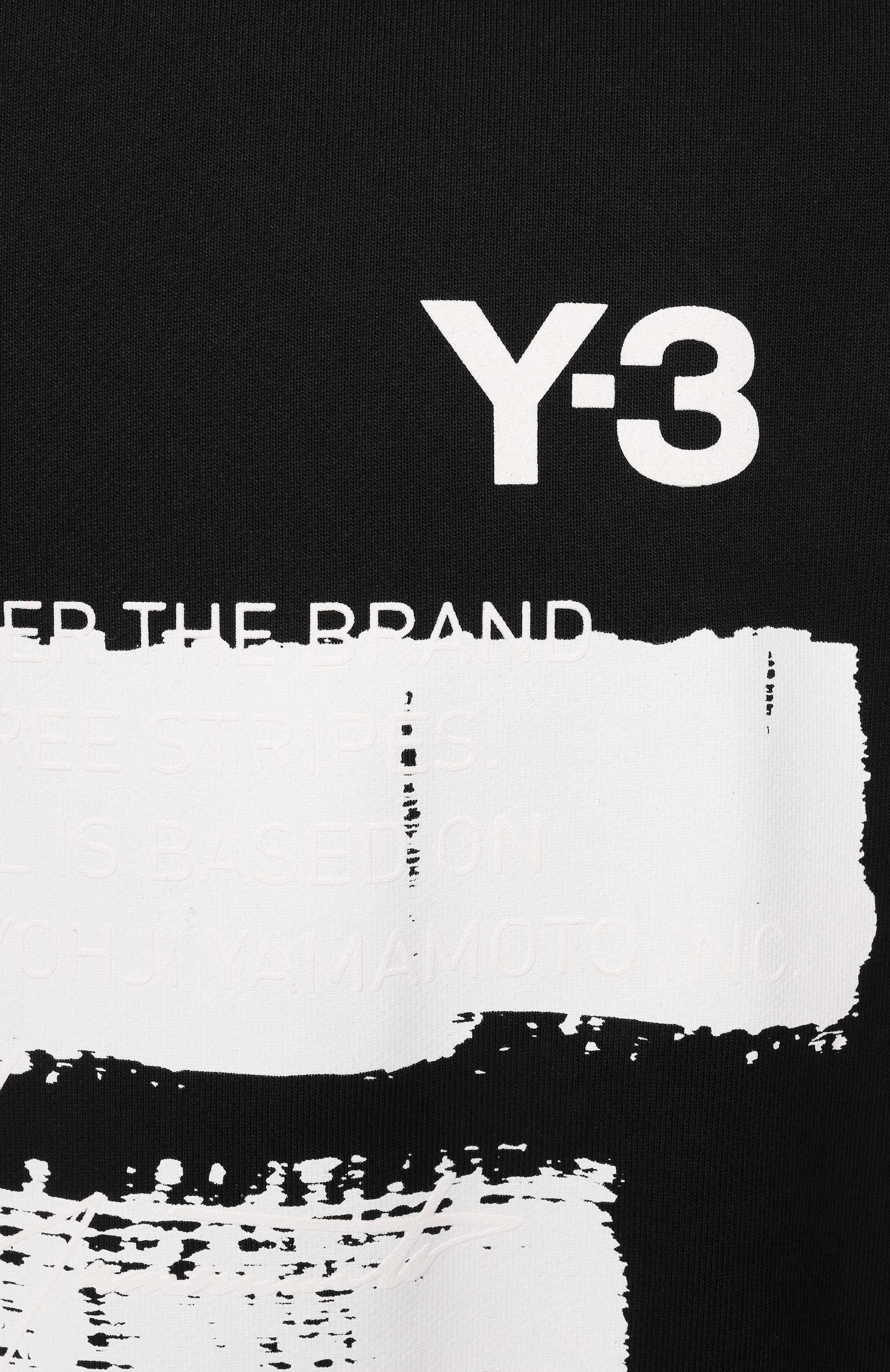Хлопковый свитшот Y-3, арт. JN4881, фото 6