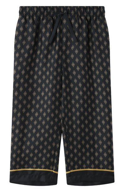 Шелковые брюки DOLCE & GABBANA, арт. L44P25/HI1VL/8-14