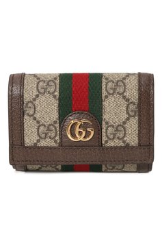 Женские портмоне GUCCI бежевого цвета, арт. 644334/96IWG | Фото 1 (Материал сплава: Проставлено; Нос: Не проставлено; Материал: Пластик)