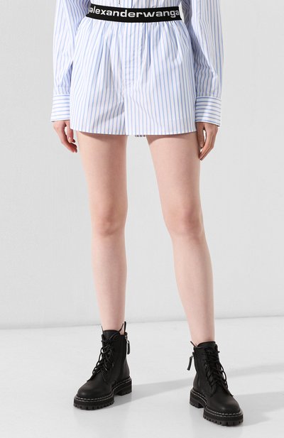 Хлопковые шорты ALEXANDER WANG, арт. UWC2194188, фото 3